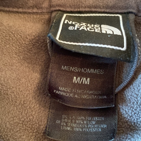 The North Face Small Zippered Jacket W22 L25 Blue Fleece Top - Picture 12 of 13